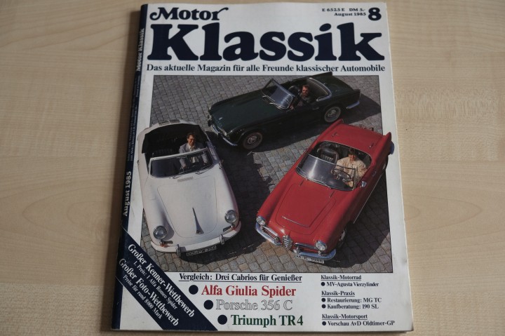 Motor Klassik 08/1985